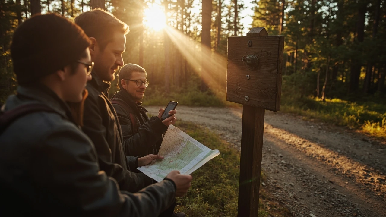 Parks near me: how to find the right outdoor space for your next visit editorial illustration