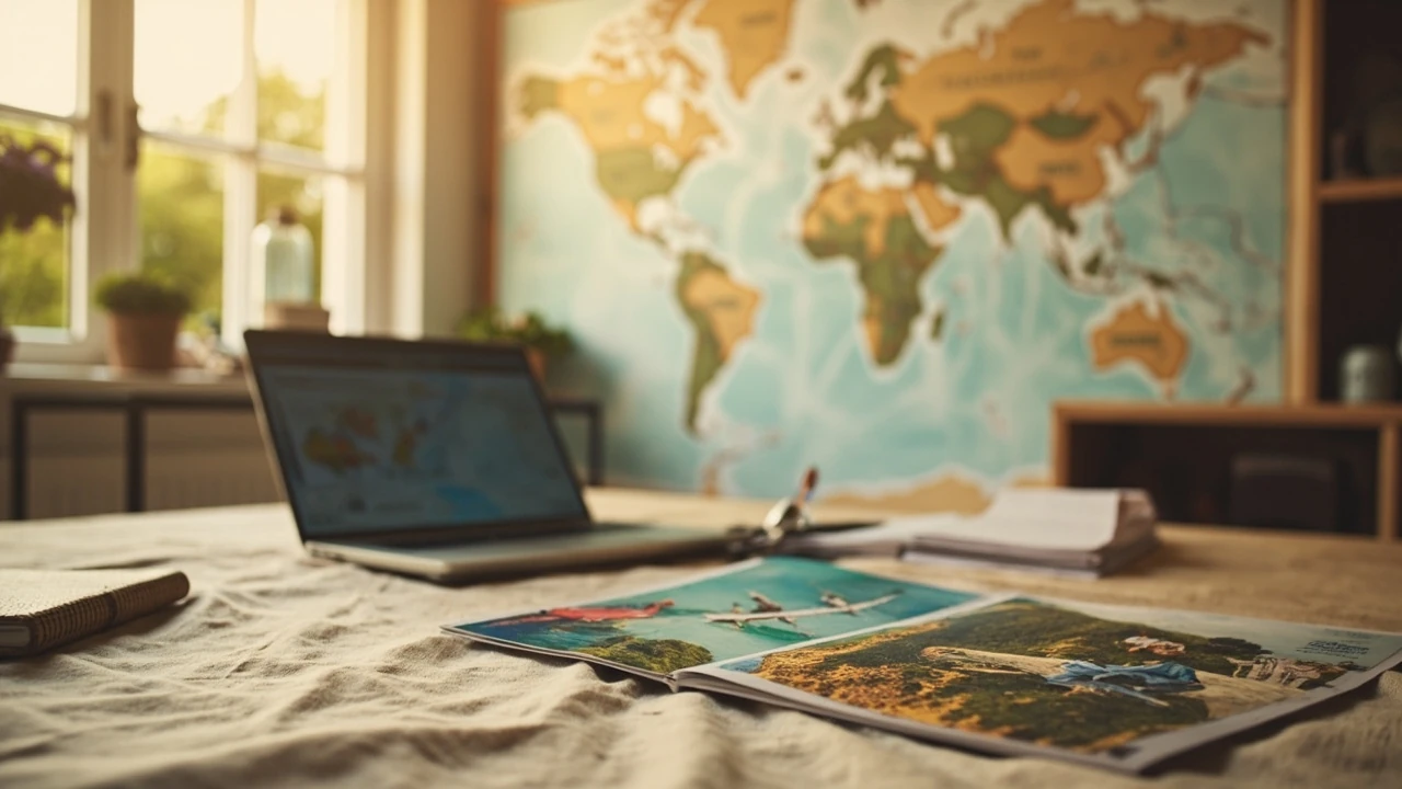 Travel agent vs. booking yourself: when a planner still pays off editorial illustration