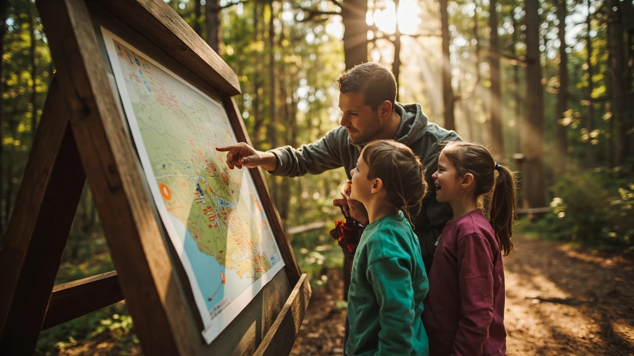 Kids activities near me: a practical guide for parents editorial illustration