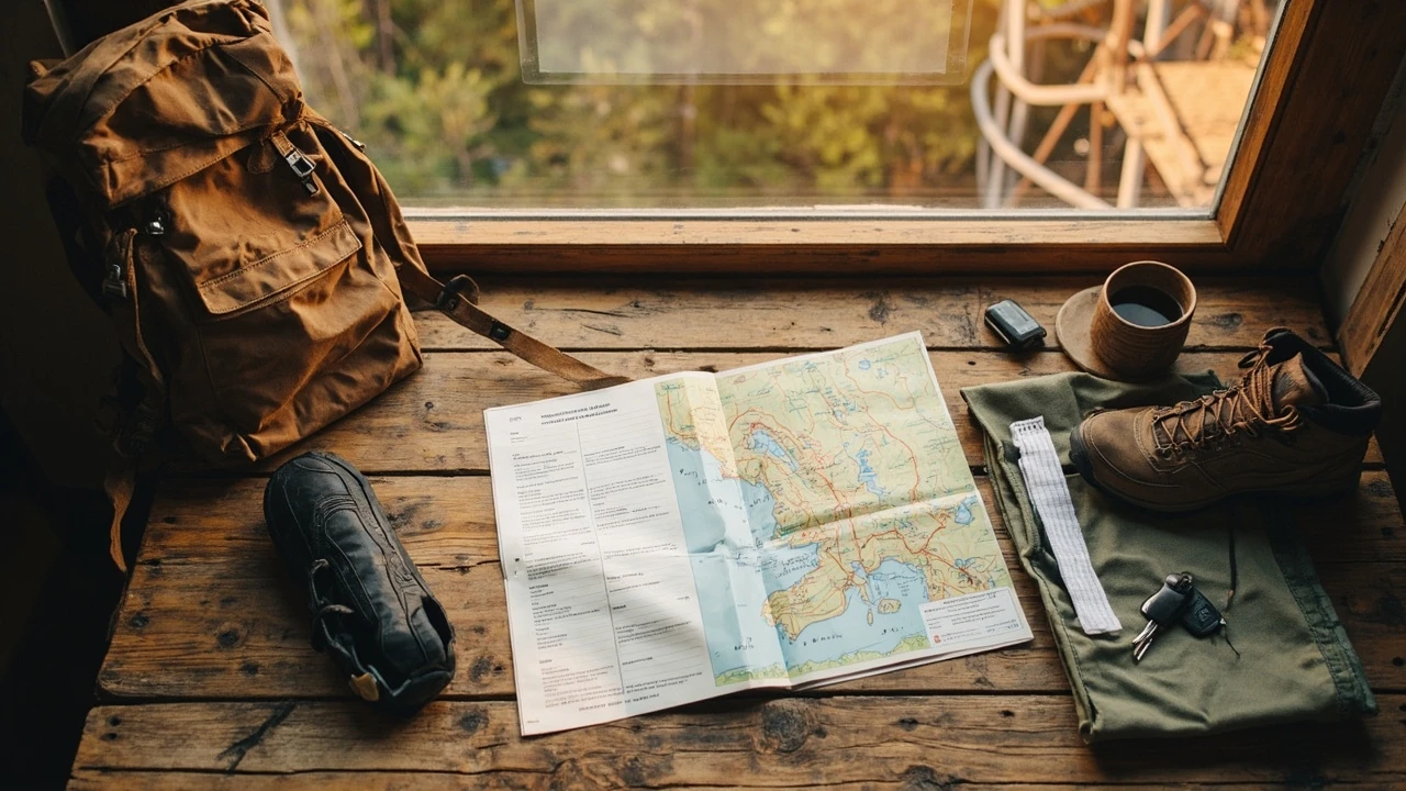 Fora Travel: How to Plan an Adventure Park Trip Like a Traveller editorial illustration