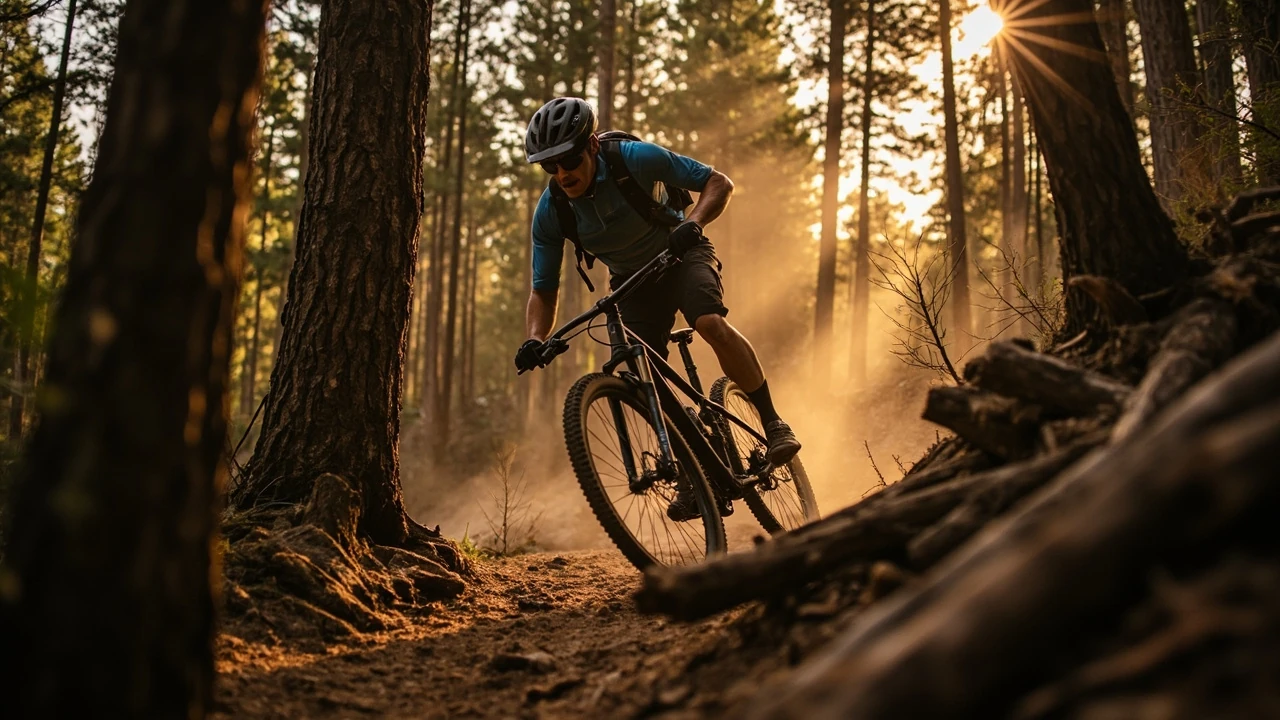 Best mountain biking trails: how to choose, where to ride, and what to check editorial illustration