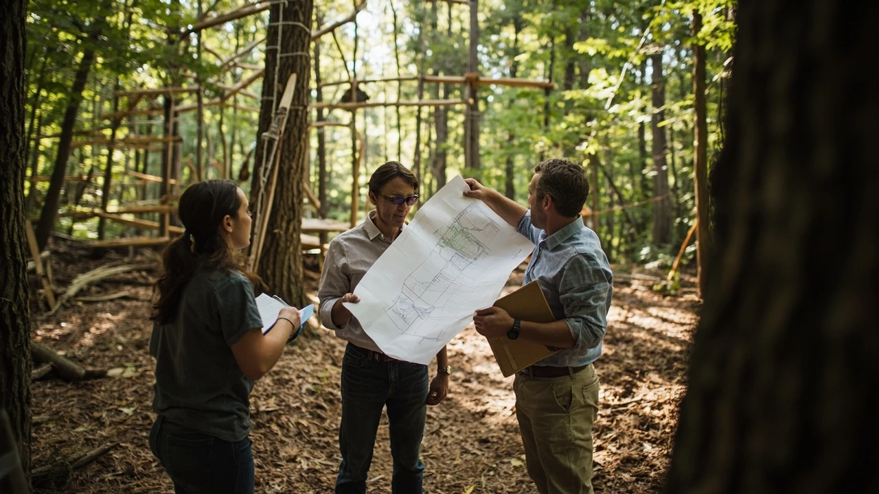 Planning a Parks Project: From Site Vision to Built Adventure Space editorial illustration