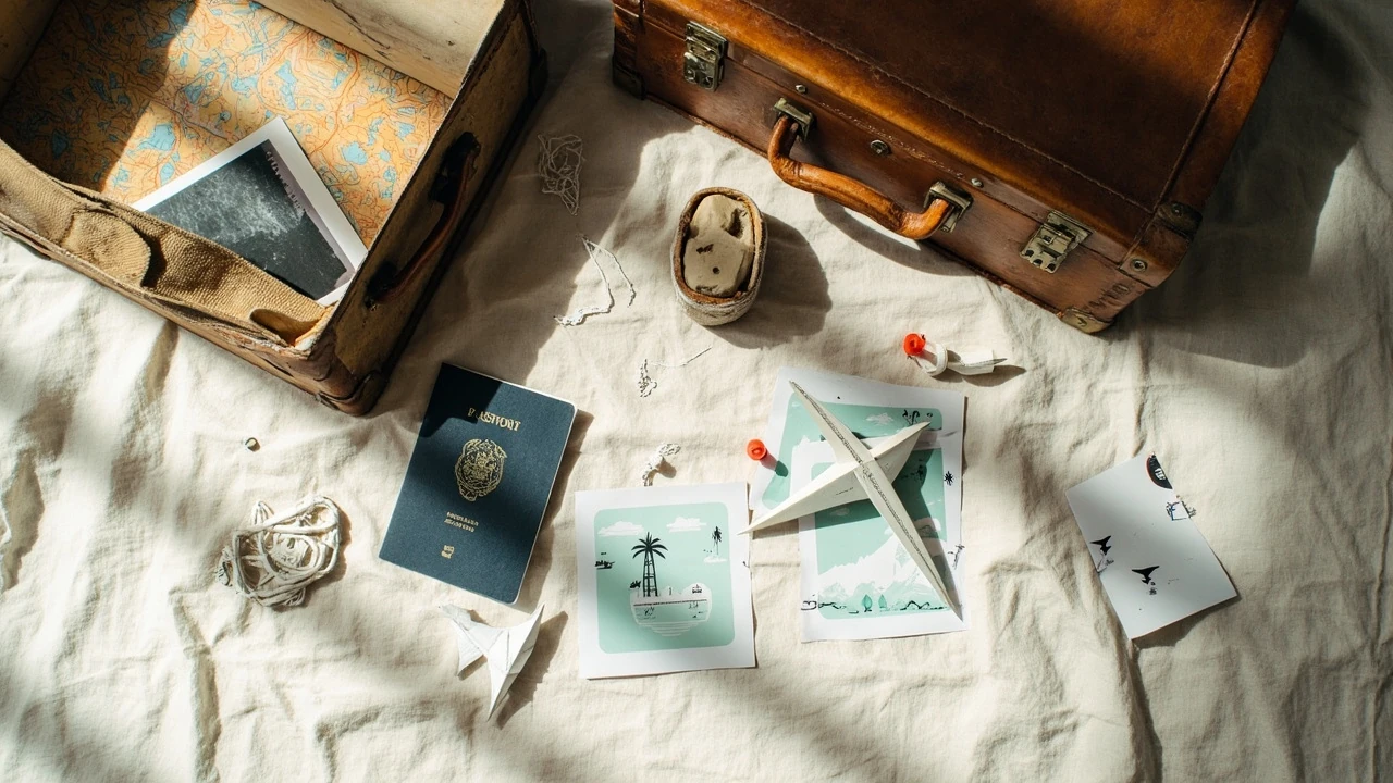 Travel clipart: where to find it and how to use it well editorial illustration