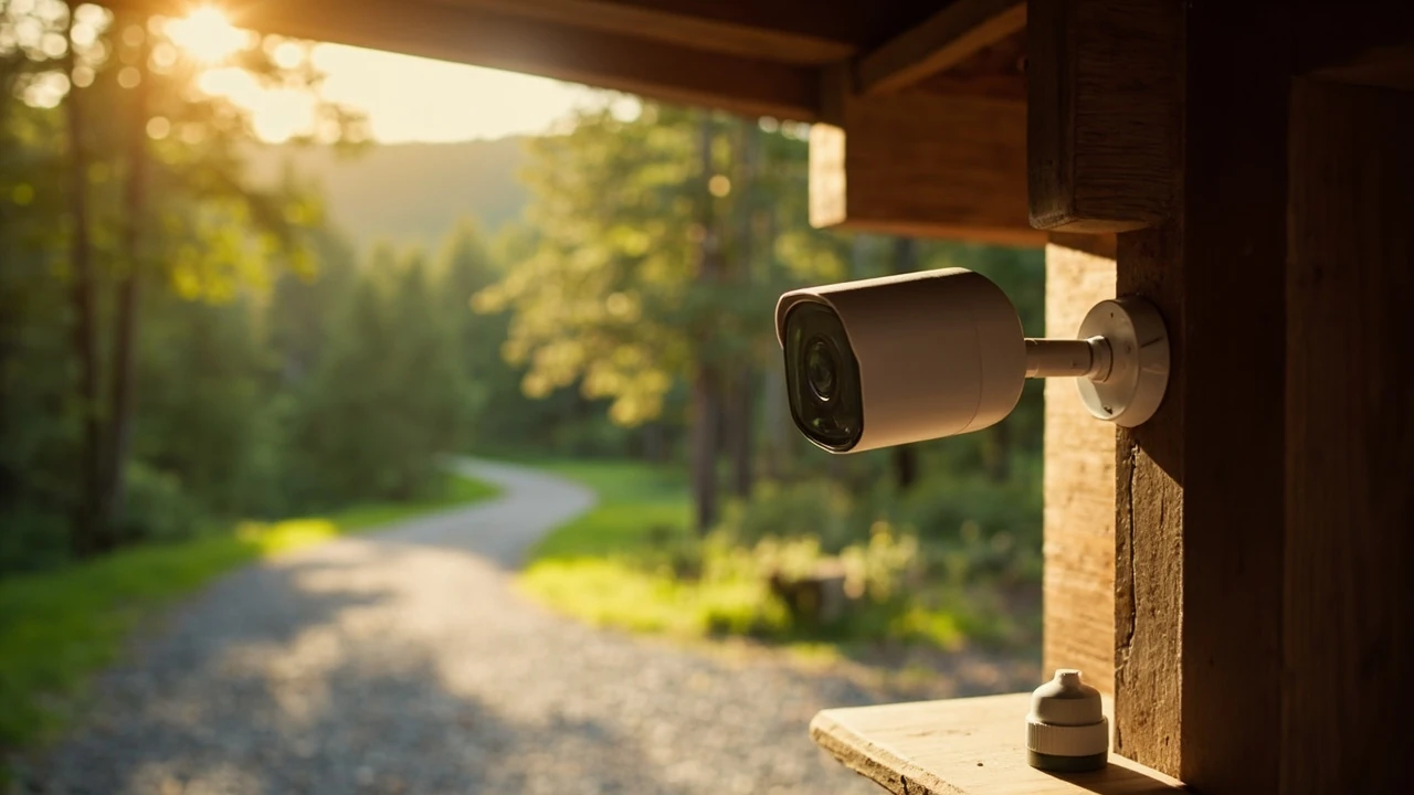 Blink outdoor camera: a practical guide for property monitoring editorial illustration
