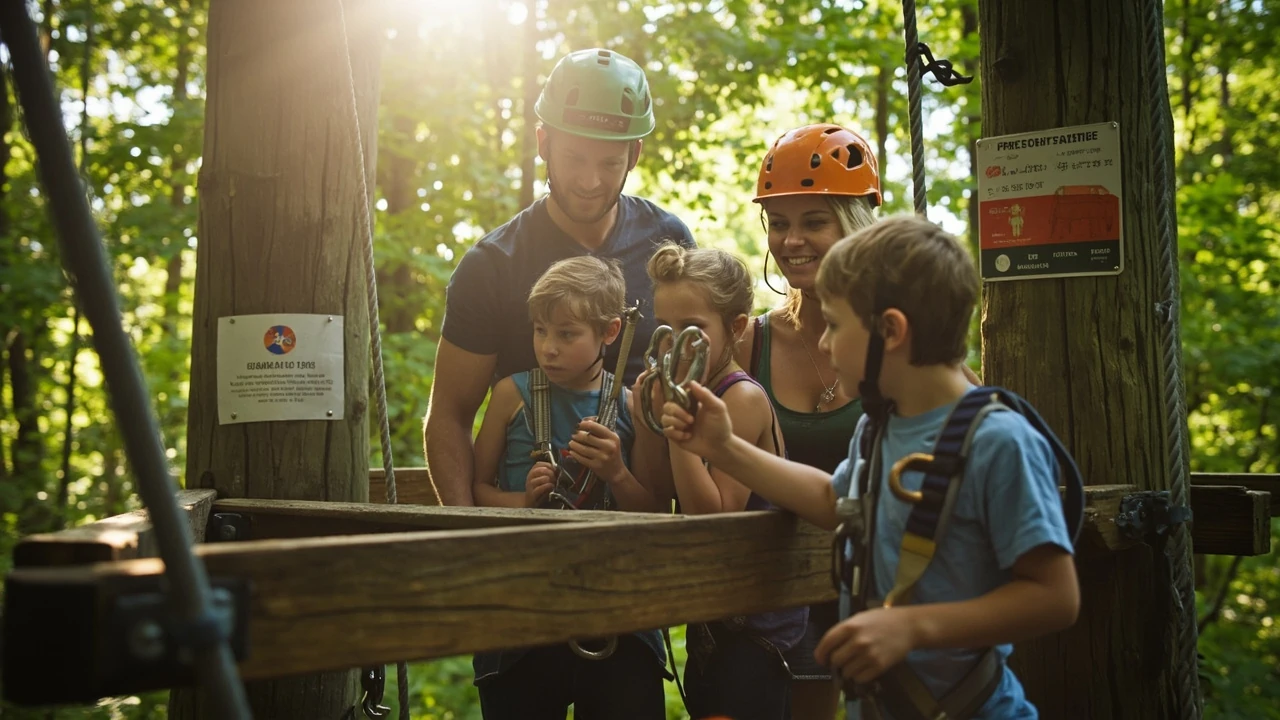 Continuous belay vs smart belay for families: a practical guide editorial illustration