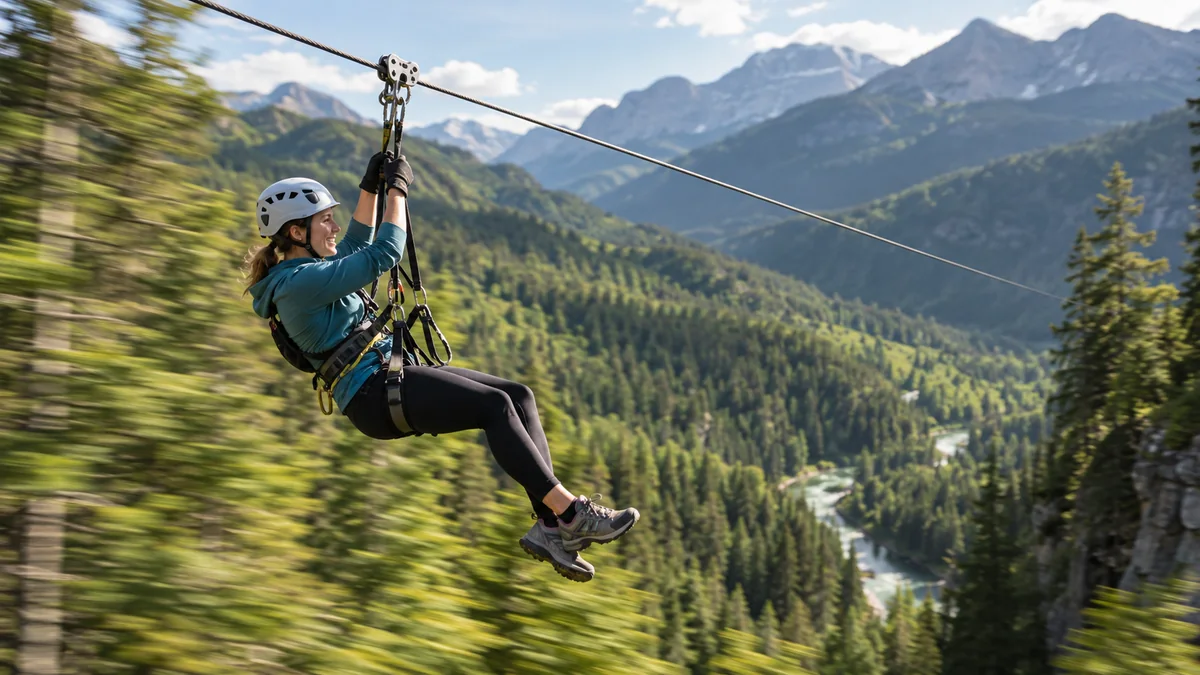 How fast do ziplines go? Real speeds and what to expect editorial illustration